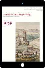 PDF Les monuments d’art et d’histoire du canton de Vaud, tome VIII. Le district de la Broye-Vully I